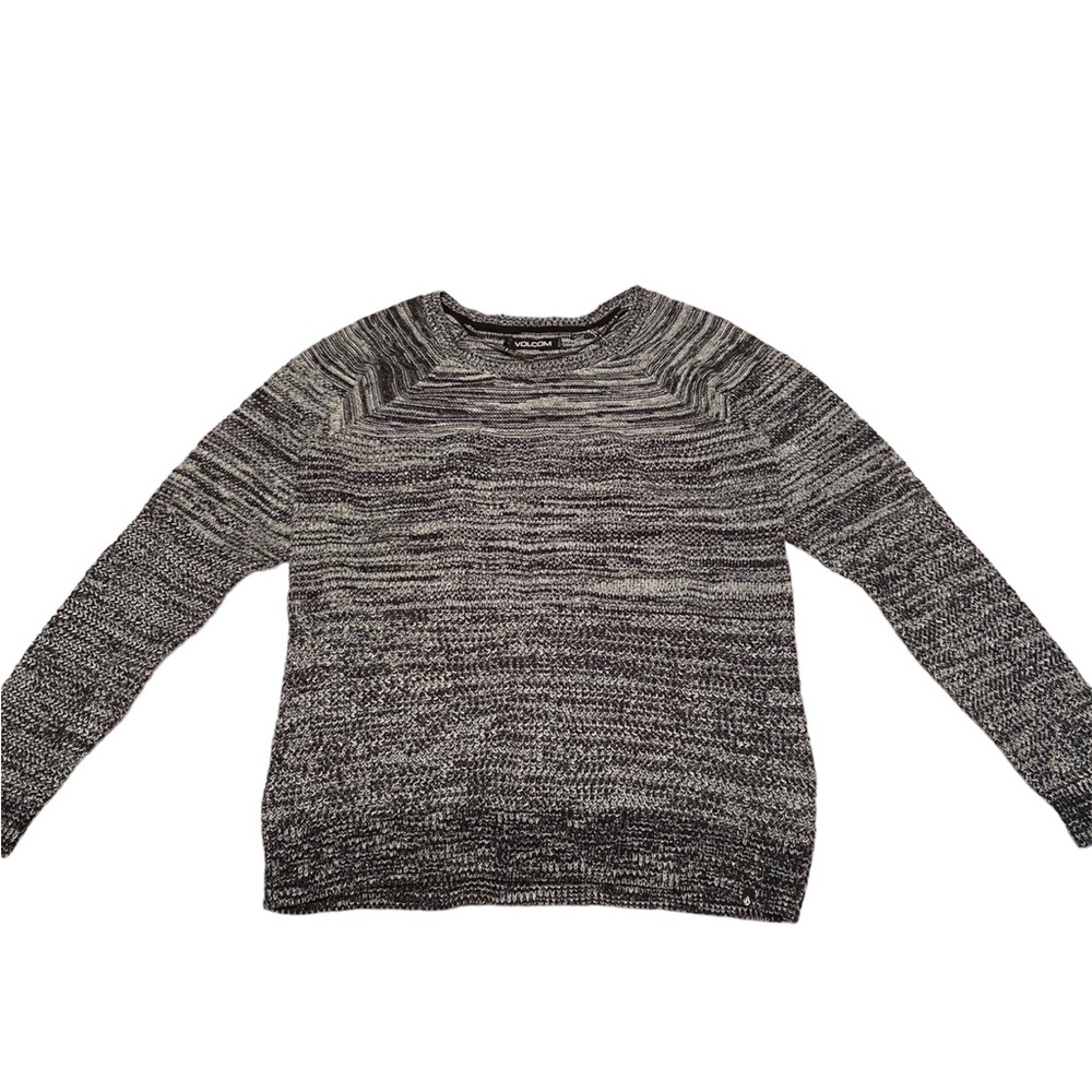 Black and Grey Volcom Sweater Girls Size Large/14